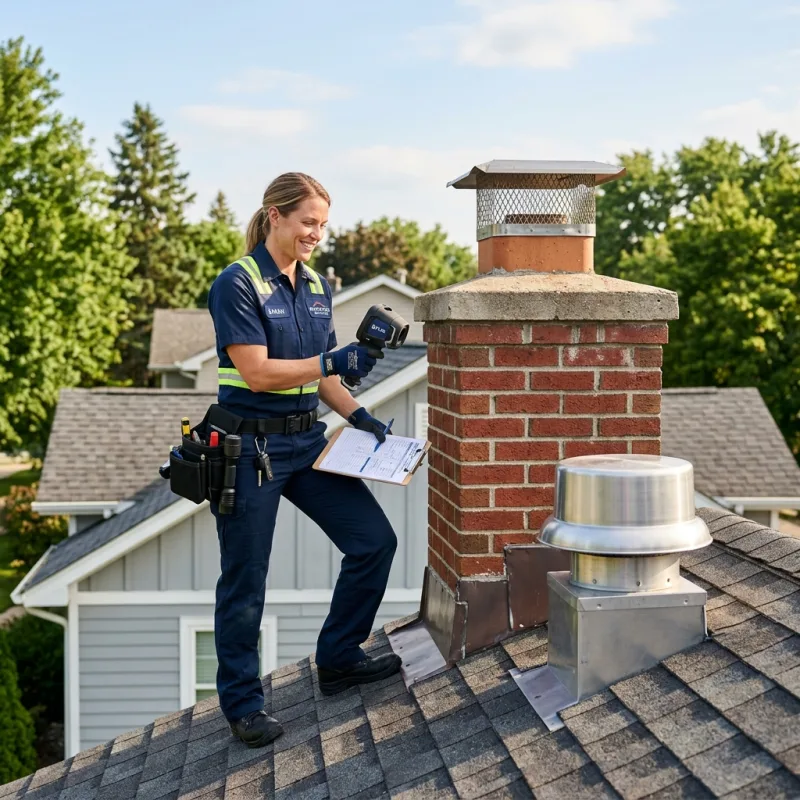 Technician removing a deceased bird from an indoor space in Mount Pleasant